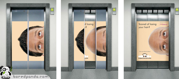Elevator Ads Bald5