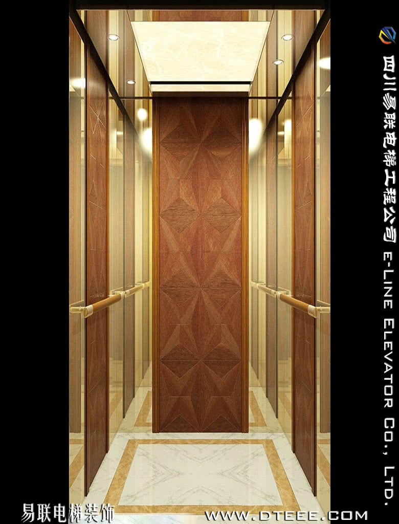 别墅电梯装饰设计效果图