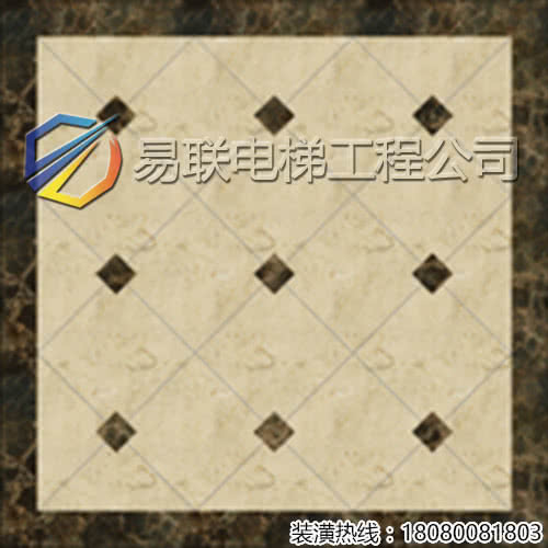 电梯大理石地面
