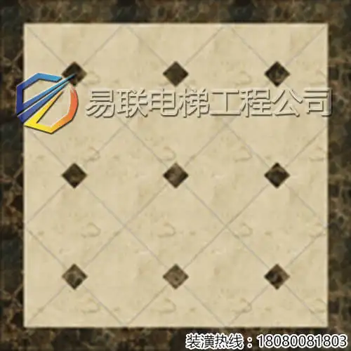 电梯大理石地面