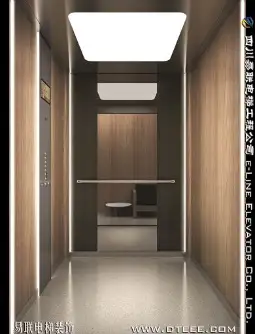 简约风电梯装饰设计效果图