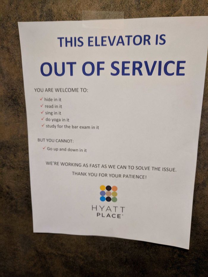 该电梯已停用