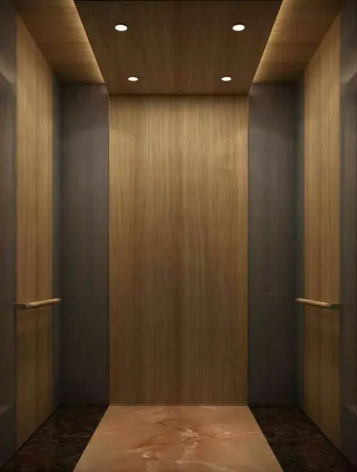 木制电梯轿厢装修效果图