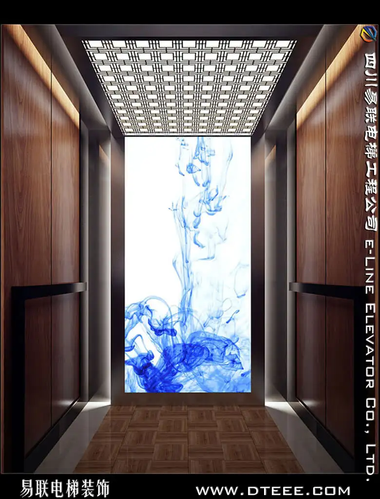新中式电梯装饰设计